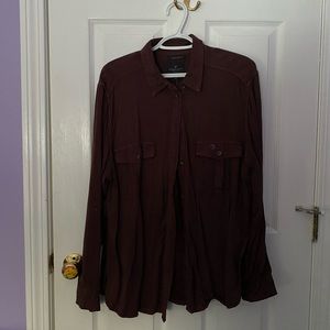 American Eagle Outfitters, boyfriend fit button down XL